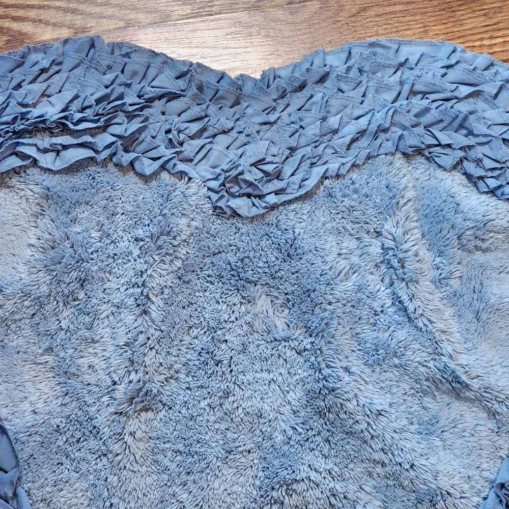 NWT Better Trends Blue Bath Rug 30